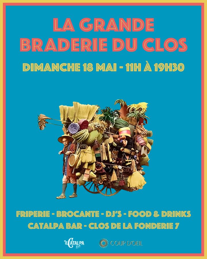 Affiche la braderie du clos-1